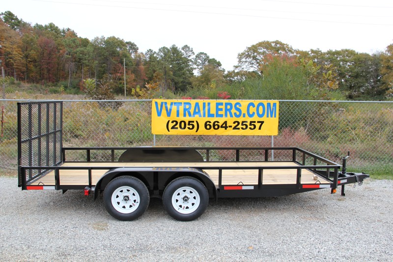 77x16 Tandem Angle Trailer