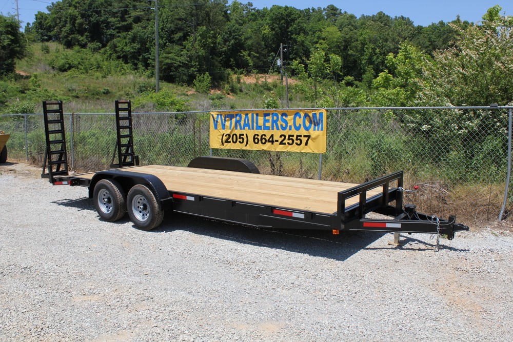 83x20 Equipment trailer 10,400 GVWR